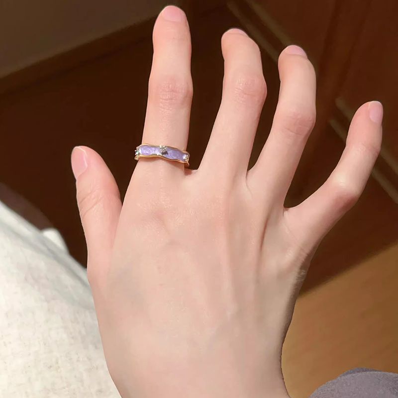 Flower butterfly ring, Chinese style, versatile