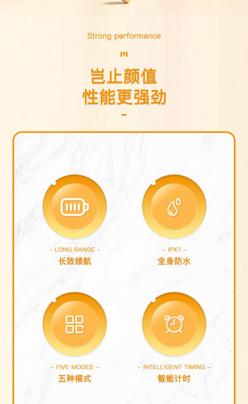 Hentiao Ultraschall-Elektrozahnbürste DuPont Weichborsten