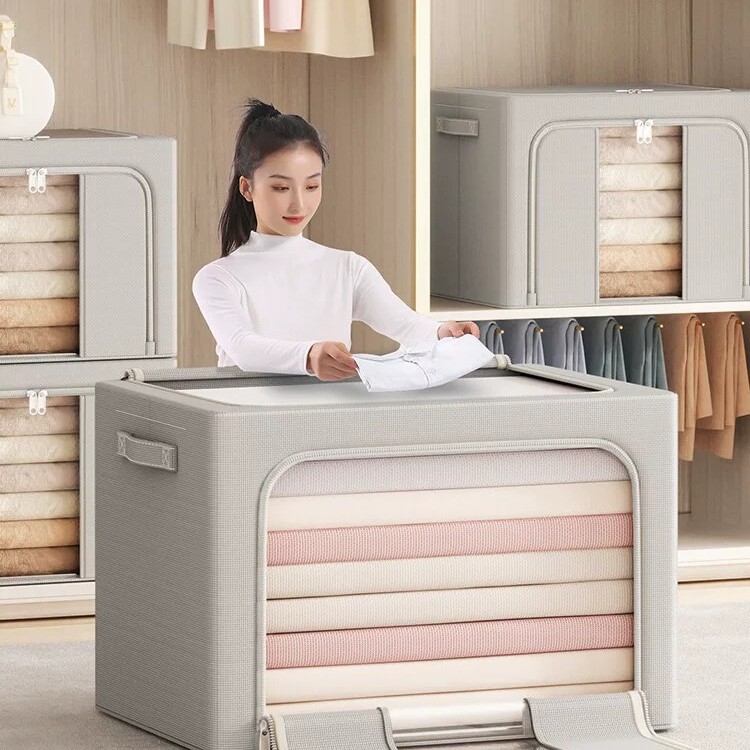 Clothing storage box Oxford fabric, large capacity