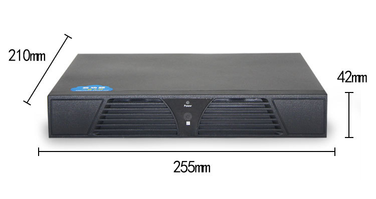 NVR recorder, H.265, 10-channel, Hikvision compatible