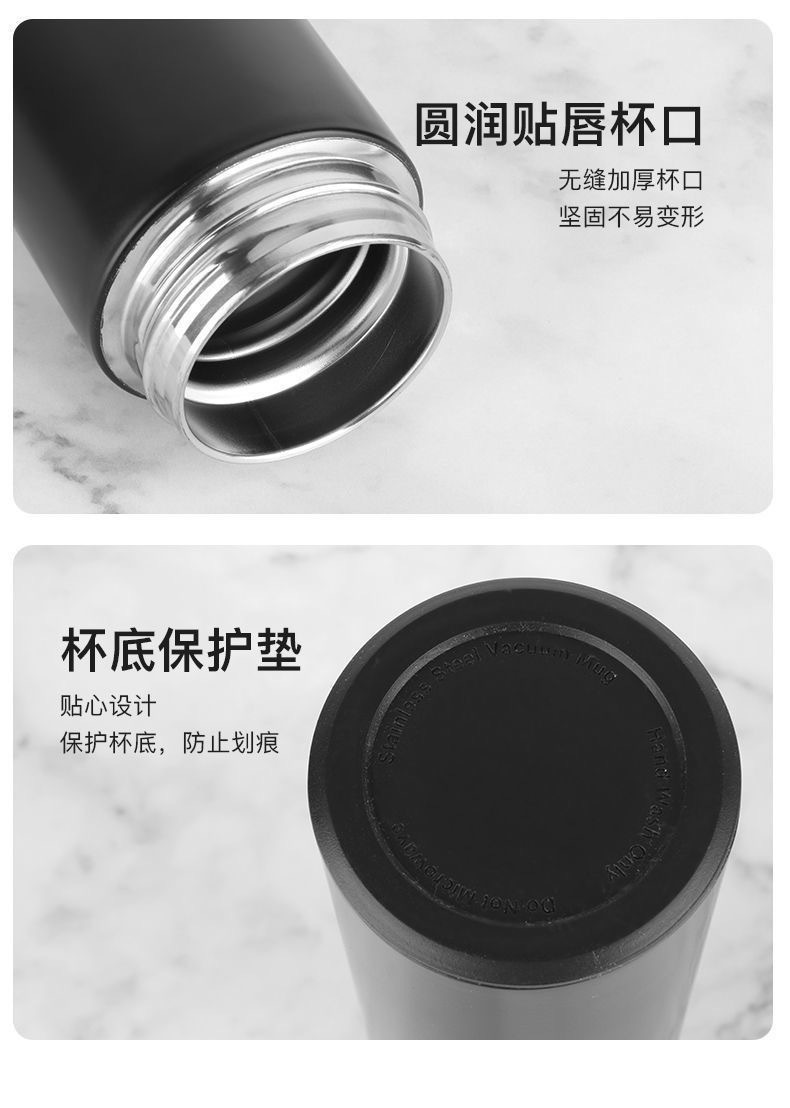 304 stainless steel insulated tumbler with temperature display