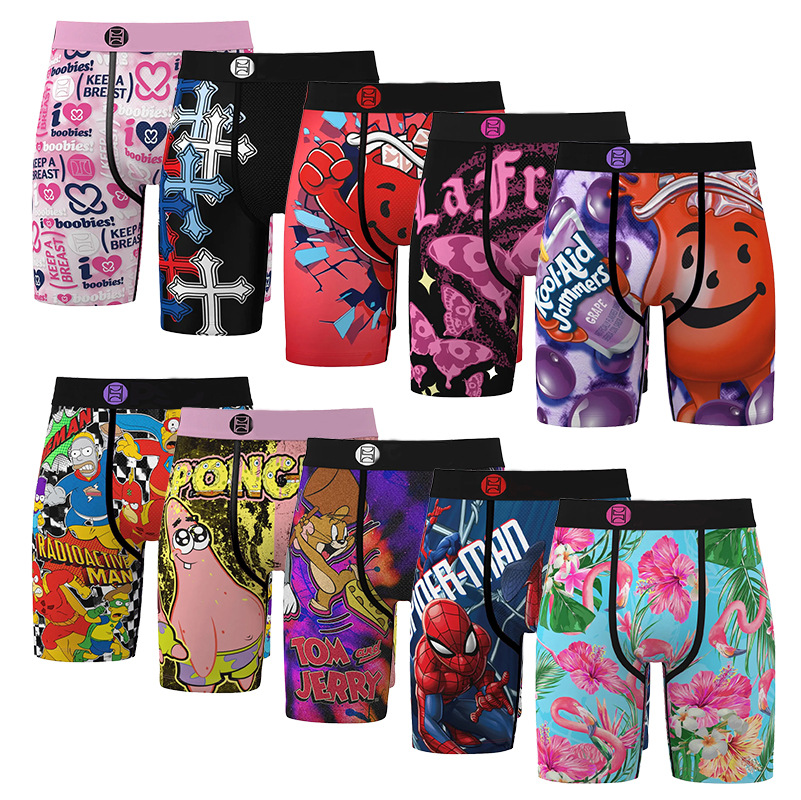 PSD brand men's boxer briefs, American style sports