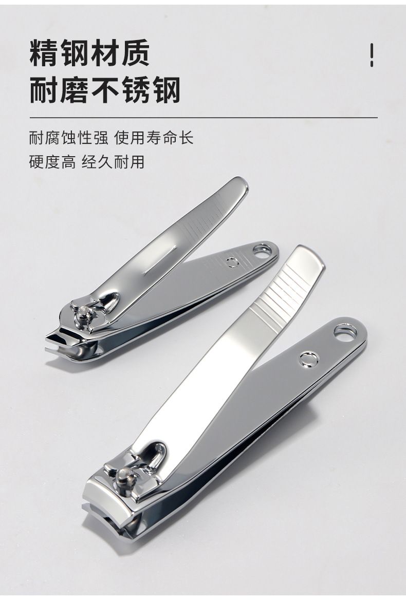 Manicure nail scissors set for fingernails and toenails