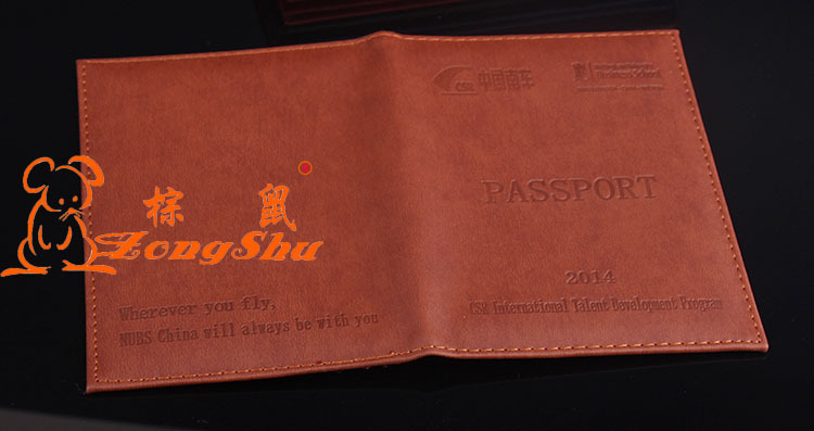 RFID-protected passport holder with multi-card slots