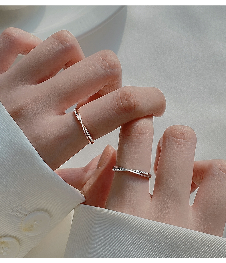 925 gümüş düz yüzük kadın, mat yüzey, minimalist
