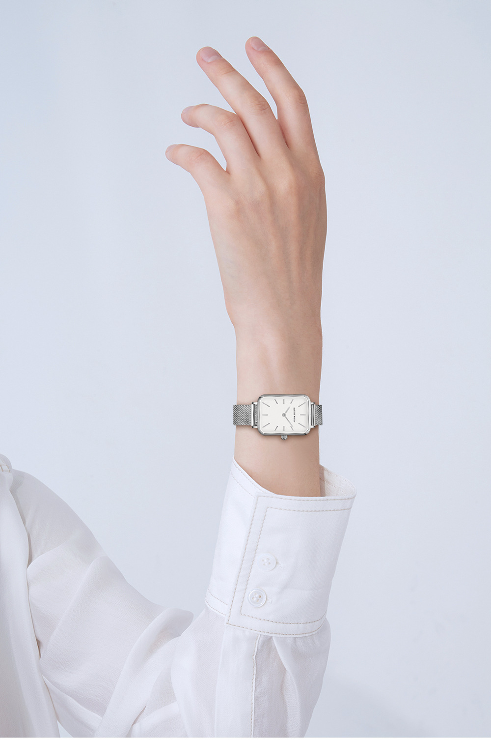 Waterproof Square Dial Watch, Japanese Movement