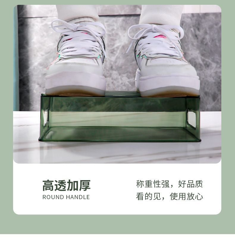 透明亚克力桌面化妆品收纳盒高级PC塑料置物架学生学习用品整理架