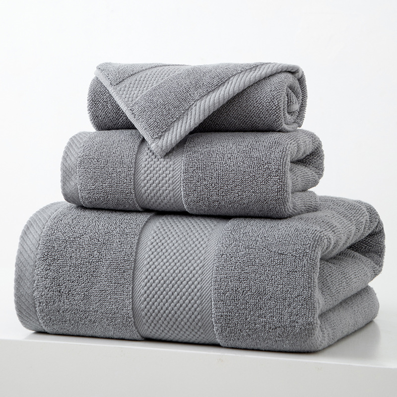 Pure cotton towel three-piece set, gift box