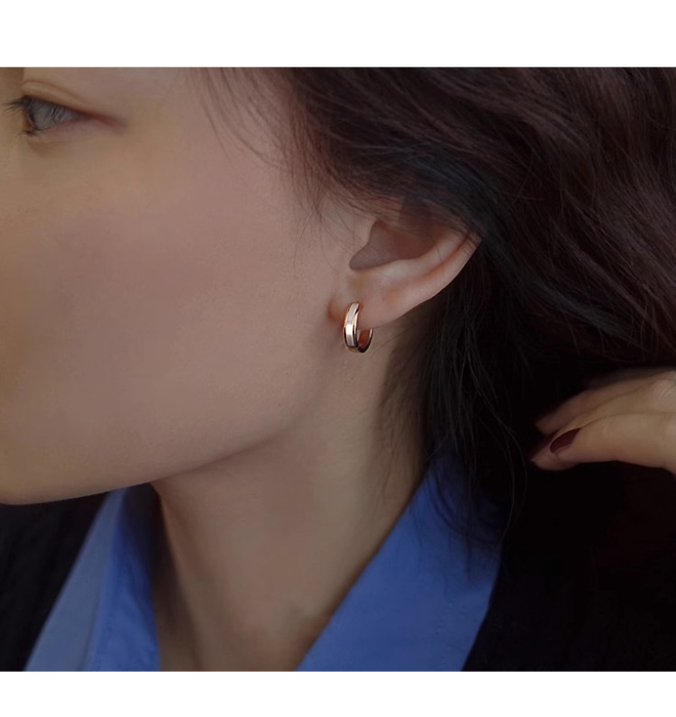 Minimalist silver ear cuffs, 2025 new design