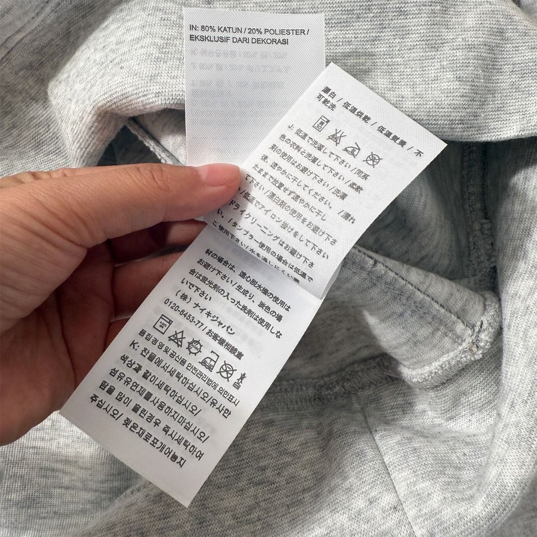 Kapüşonlu sweatshirt takımı yansıtıcı şerit
