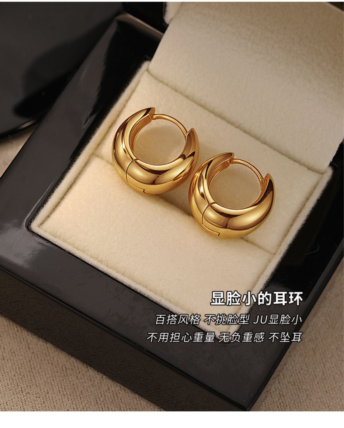 925er-Silber-Tropfen-Ring-Ohrringe für Damen