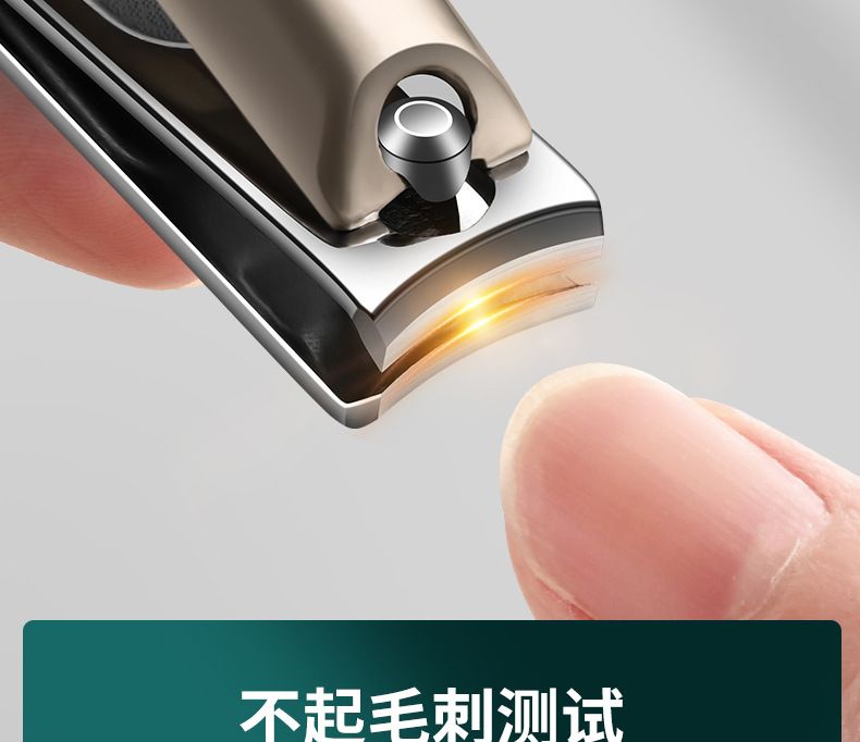 Nail clipper set with angled clipper and ear scoop