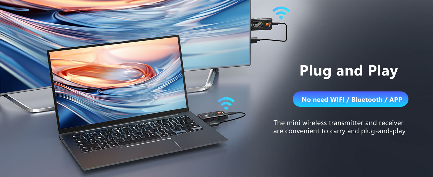 HDMI Wireless Extender mit 1080P HD Video und Bildschirmspiegelung