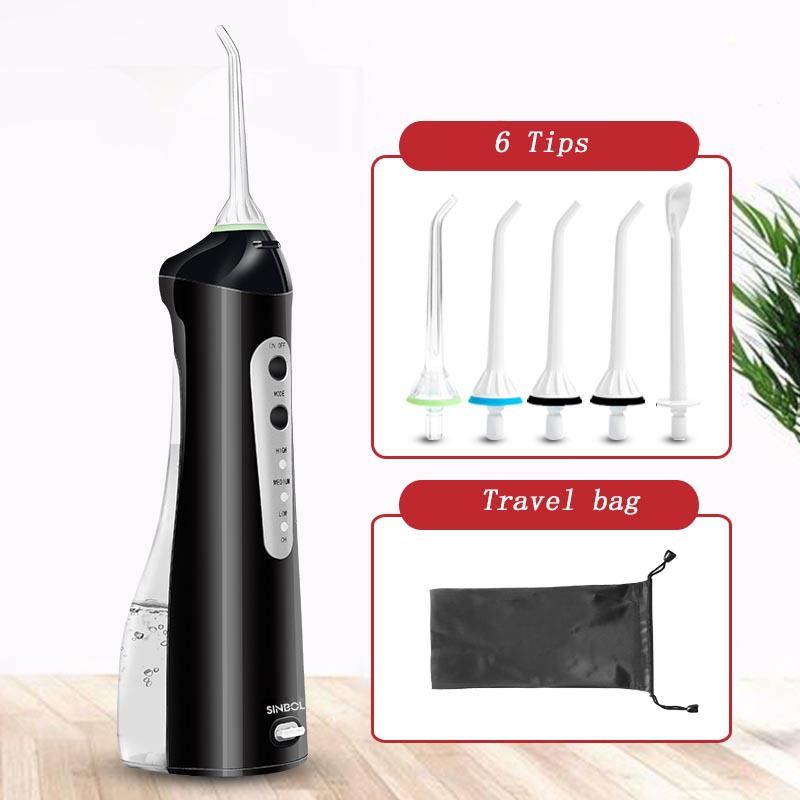 Elektrikli Oral Irrigatör, Yüksek Basınç, Taşınabilı