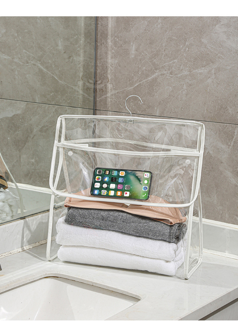 Bathroom storage hanging bag, large capacity, waterproof