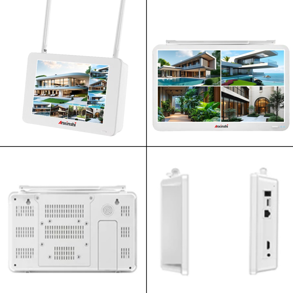 5MP 4/8-channel WIFI bullet camera kit with display