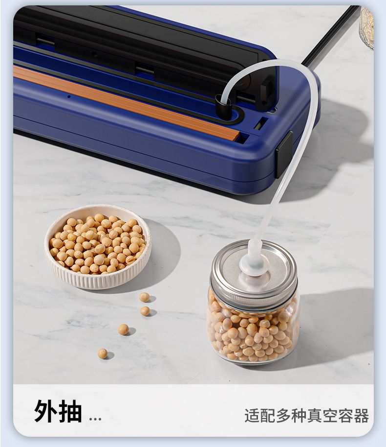 Fully automatic vacuum sealing machine for food