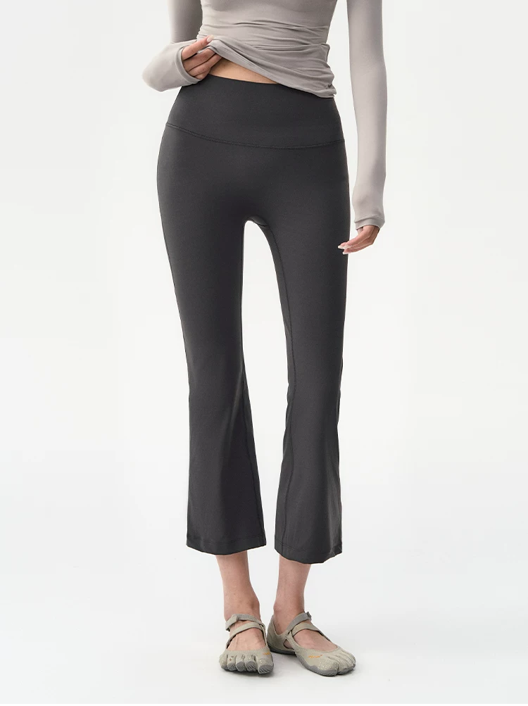 Frühling/Sommer Yoga-Leggings, eng, hohe Taille, Po-Lifting, 7/8-Länge