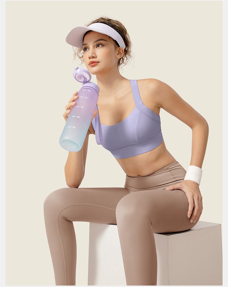 Dikişsiz yoga pantolonu kadın, yüksek belli, karın kontrolü