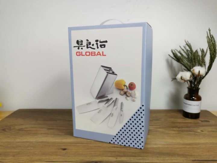 Global Yoshikawa Edelstahl-Messerset, 6-teilig