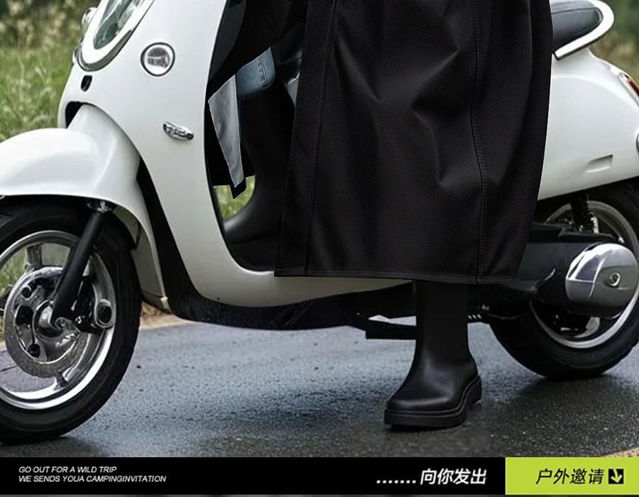 Thickened one-piece raincoat, full-body waterproof