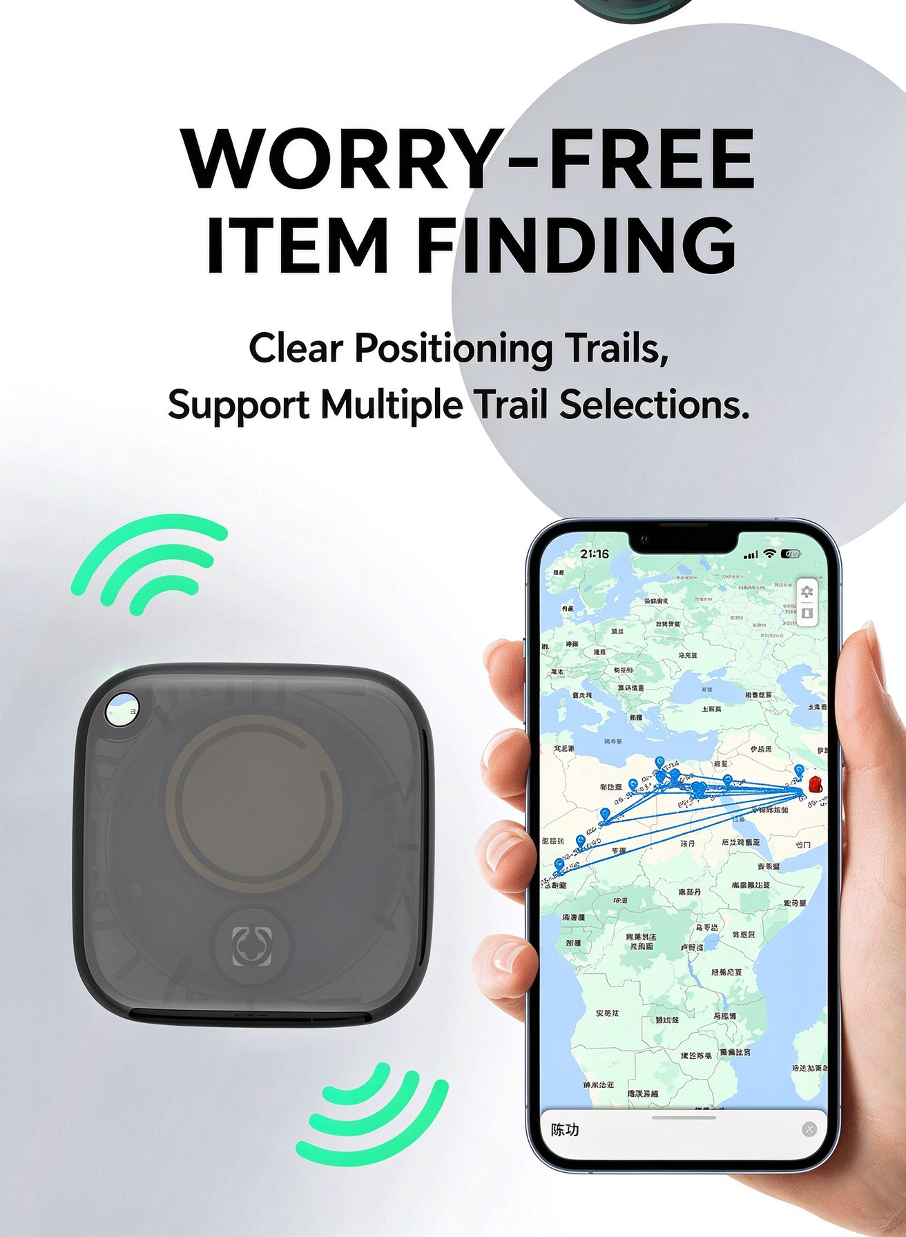 Bluetooth-Artikel-Tracker Apple-kompatibel