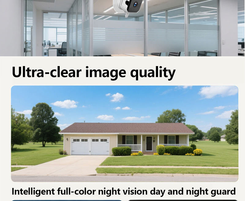 HD window camera, WiFi, night vision, remote monitoring