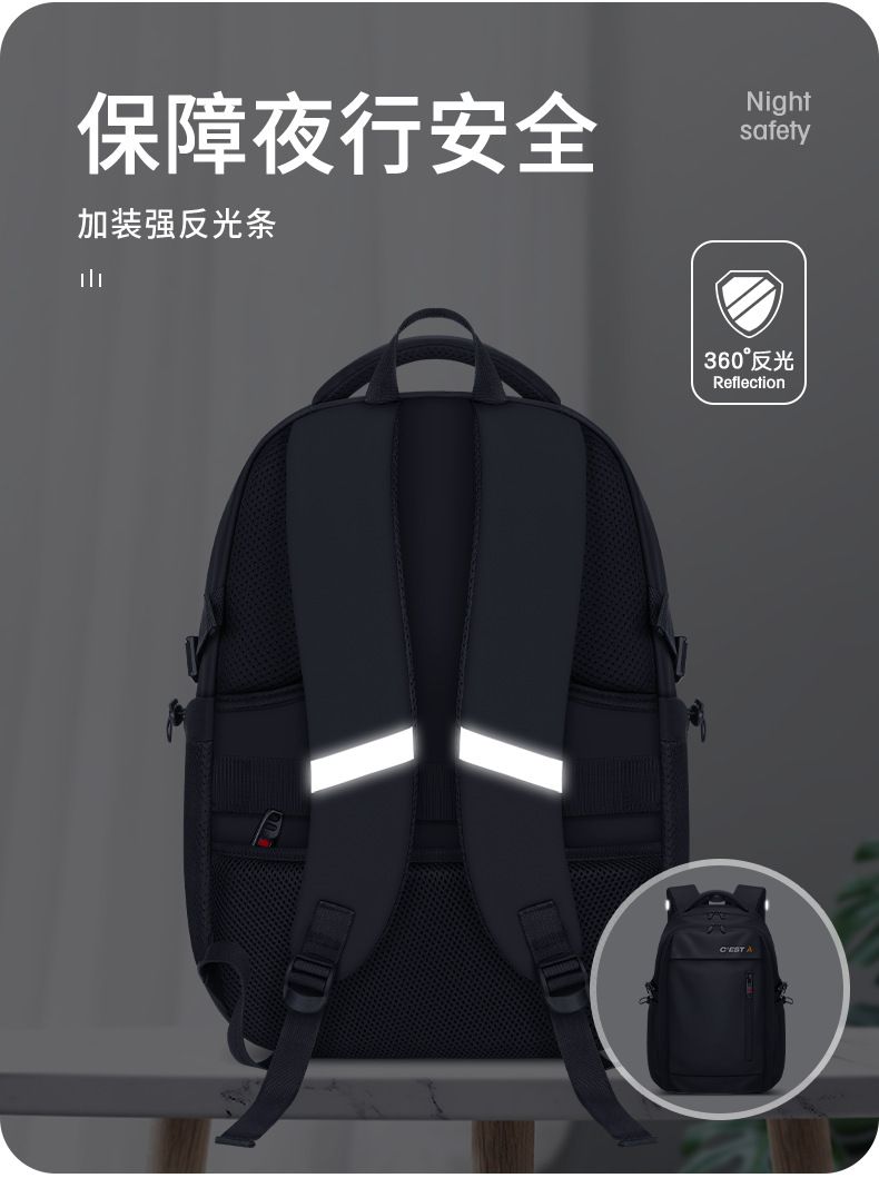 Men's backpack, laptop, travel, extra large