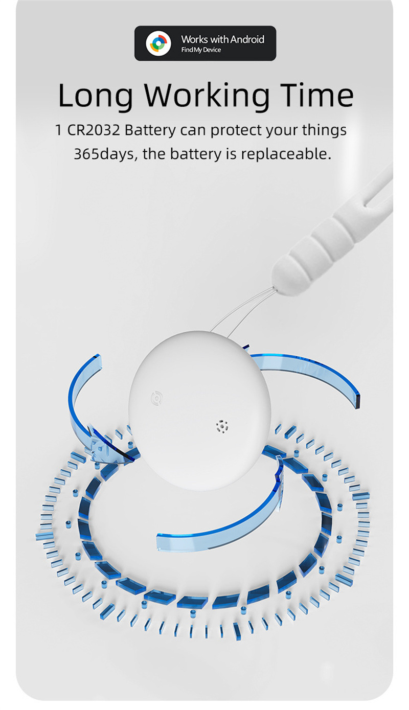 Bluetooth-Tracker, Android-kompatibel, drahtlos