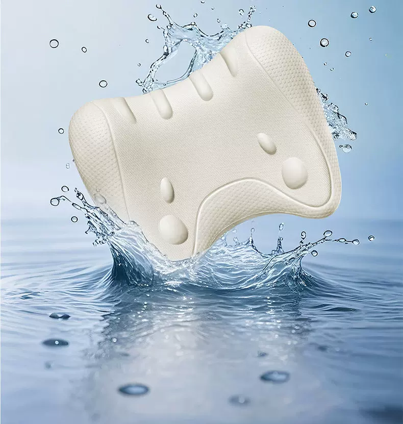 W-shaped cervical pillow, neck support, massage and traction