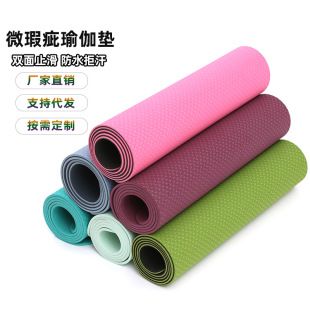 Yoga mat, single layer, for beginners