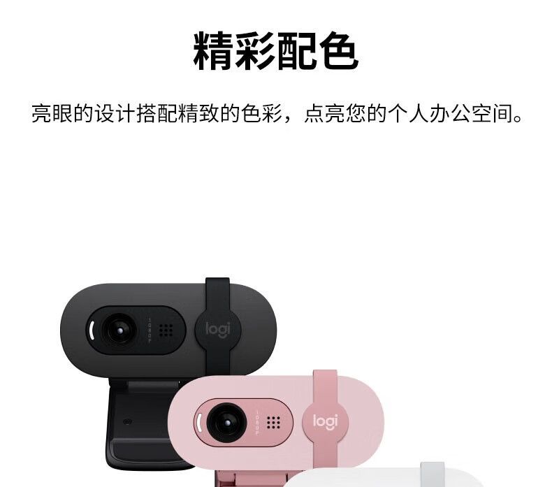Logitech Brio90 Full HD Webcam, 1080P