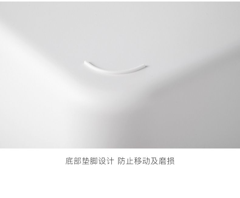 超大号白色塑料收纳盒零食桌面收纳盒家用杂物整理日式储物盒带盖