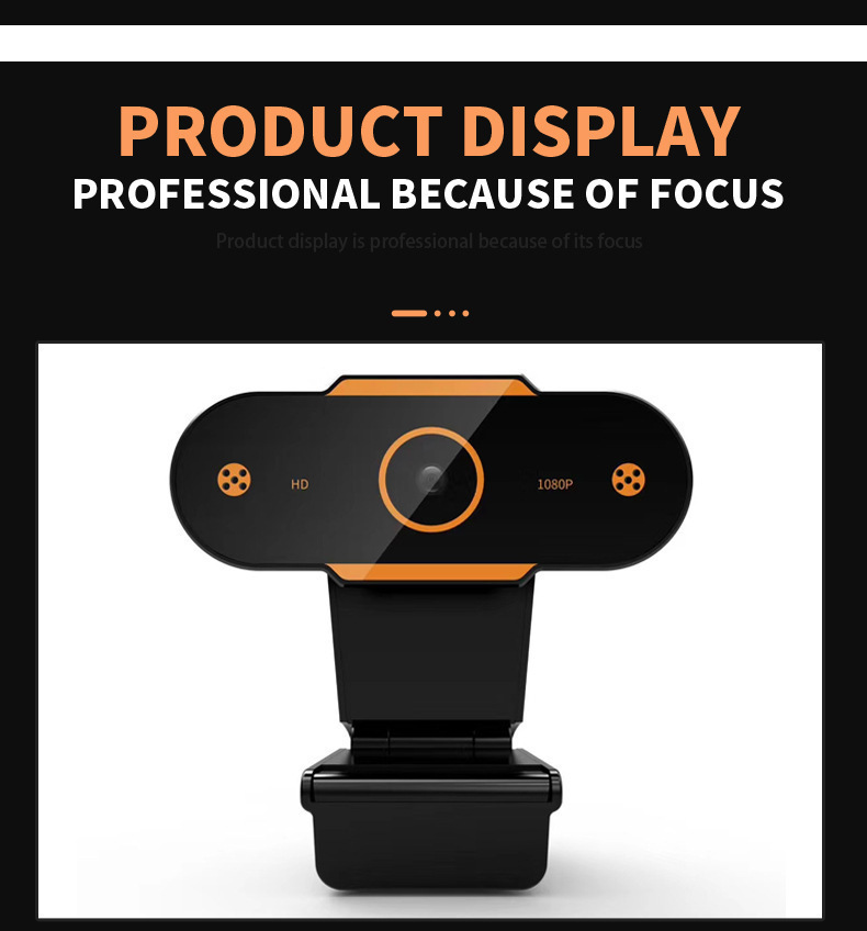 Webcam A11, 1080P HD, Mikrofon, Desktop-Kamera