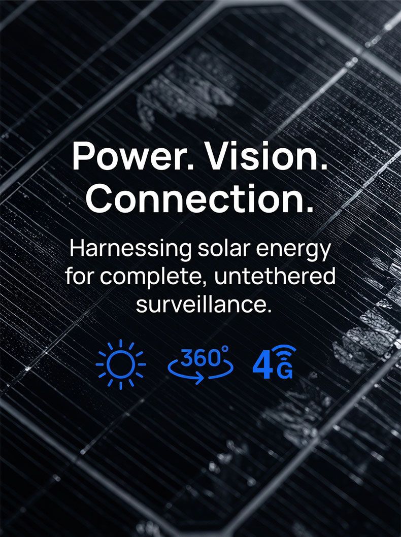 Solar 4G Überwachungskamera mit HD Tag-/Nachtaufzeichnung