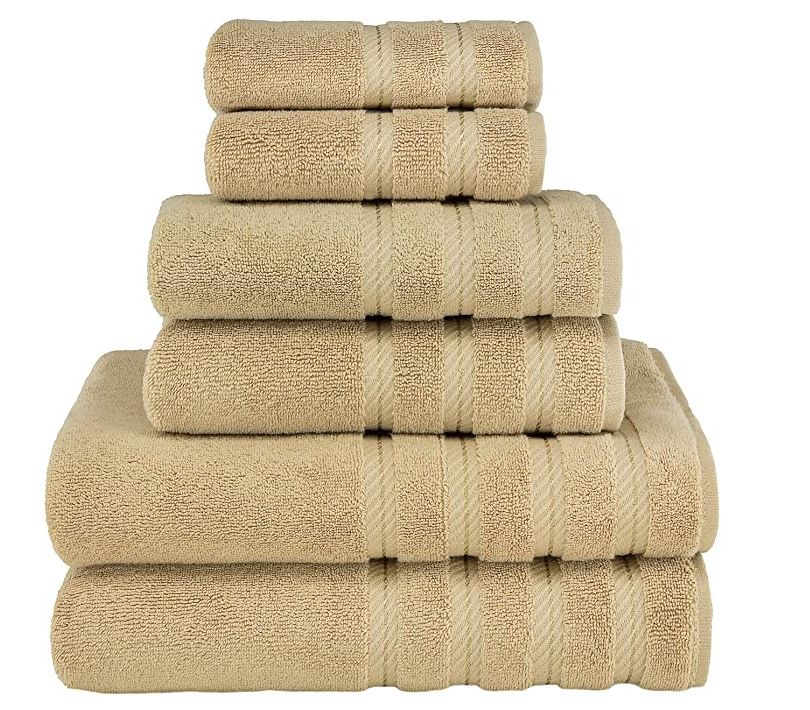 Bath towel set, pure cotton, soft