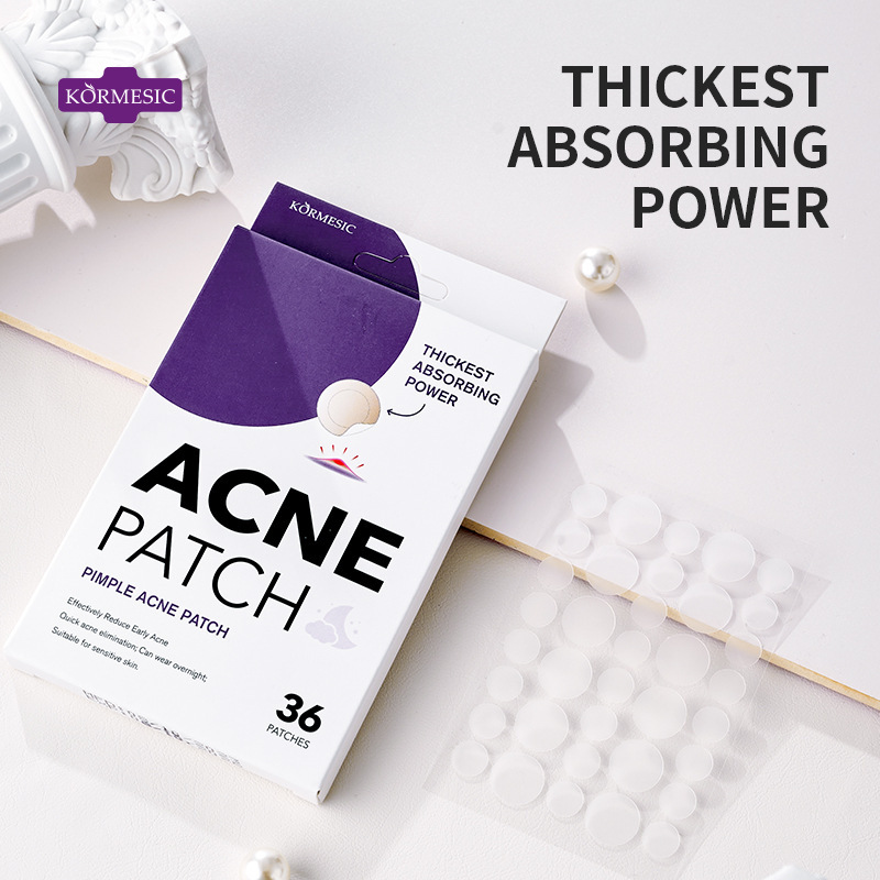 KORMESIC acne patches, facial cleansing and care treatment