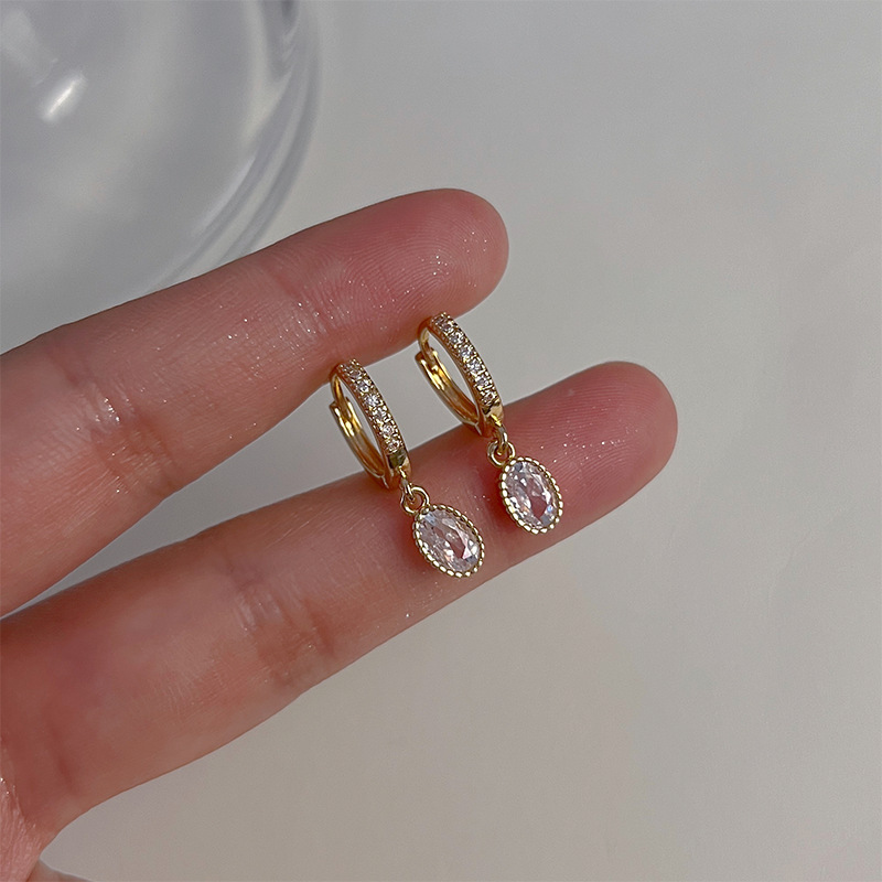 S925 Sterlingsilber Ohrringe für Damen, verblasst nicht