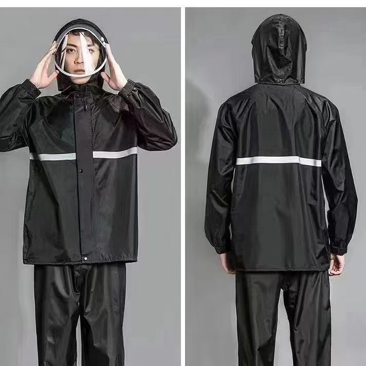 Reflektierendes Regenkostüm, Unisex, zweiteilig