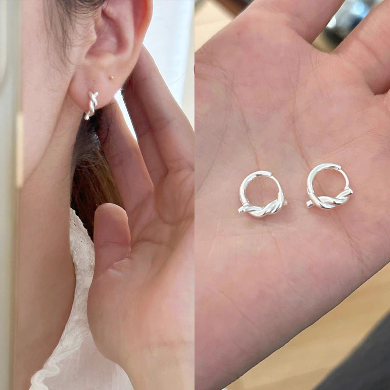 S925 Sterlingsilber Ohrringe für Damen, verblasst nicht