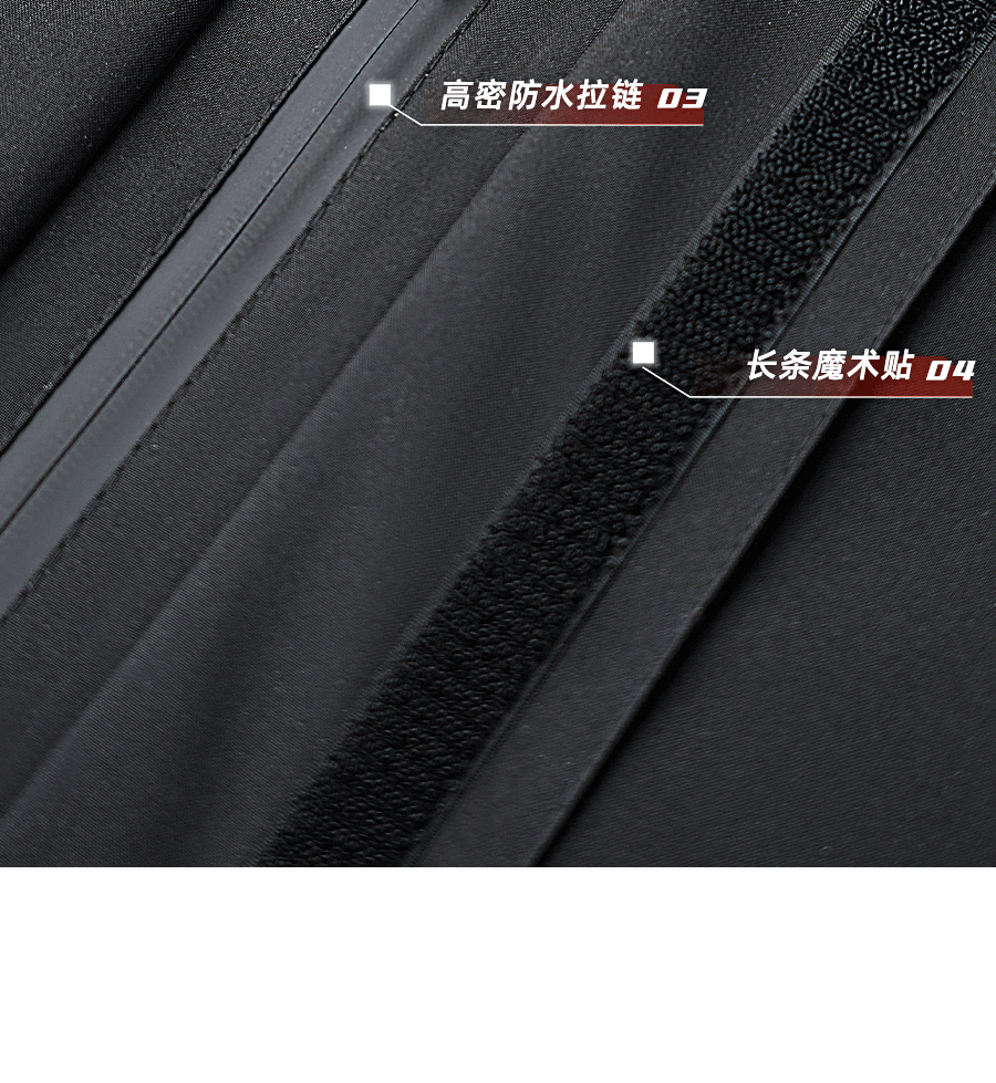 Heavy-duty waterproof motorcycle raincoat set
