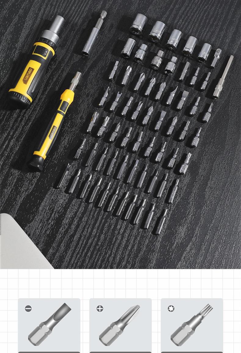 Deli precision screwdriver set for household maintenance