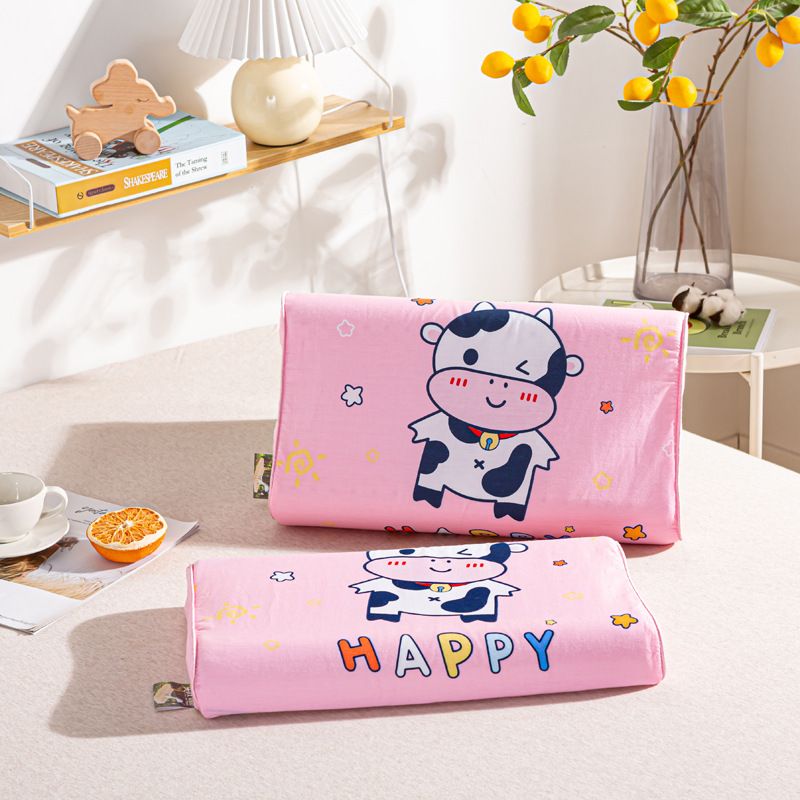 Natural latex pillow pure cotton core child and adult sizes