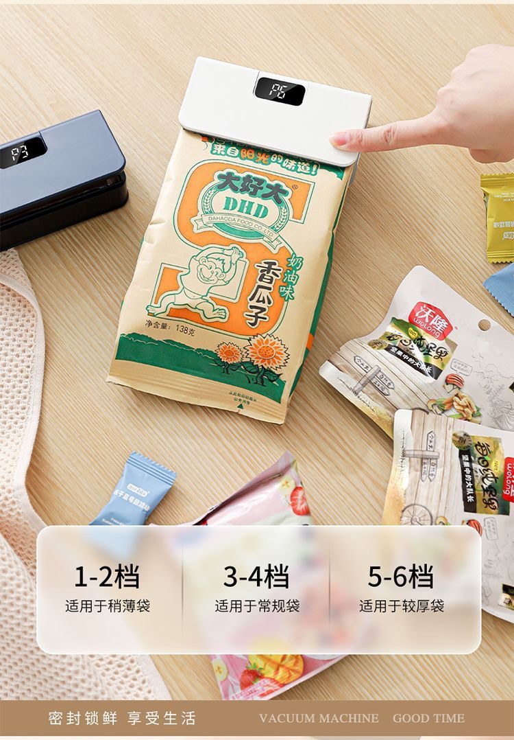 Manual plastic bag sealing machine, high temperature heat sealing