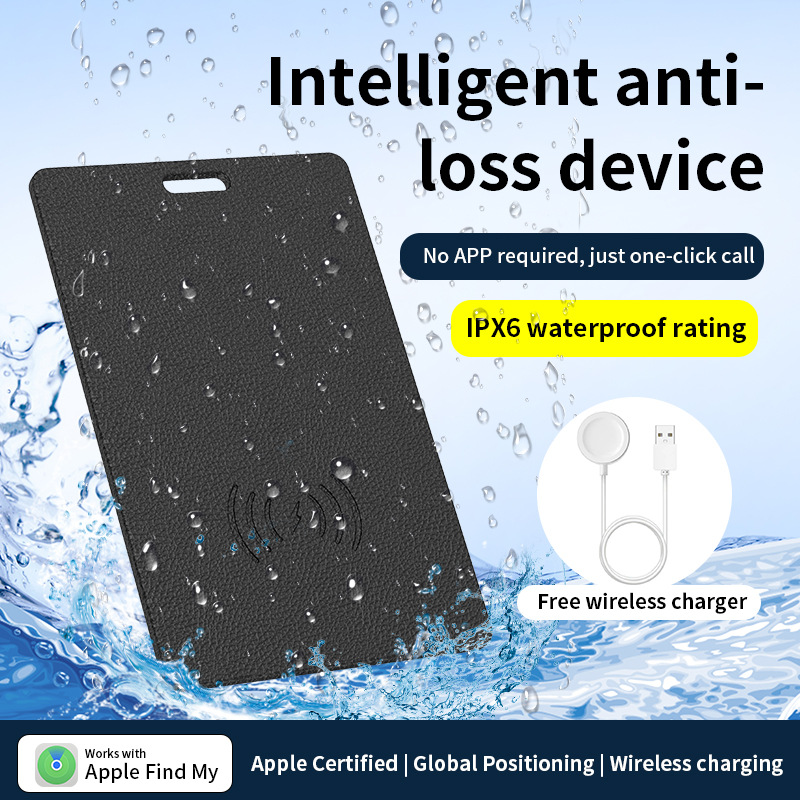 Wireless charging tracker, MFi compatible, wallet locator
