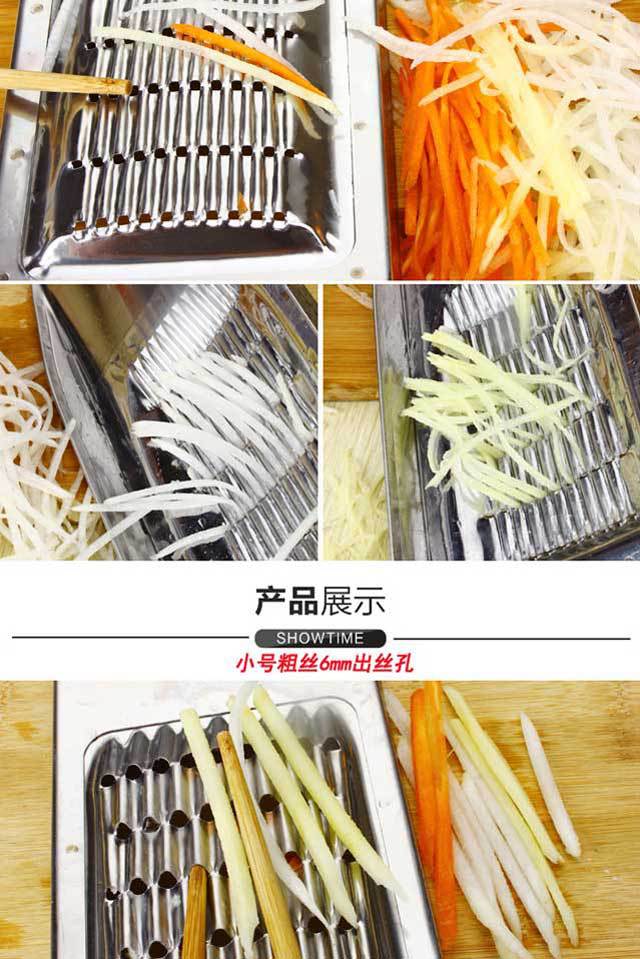 Paslanmaz çelik sebze rendesi, kaba ve ince tırtıklı