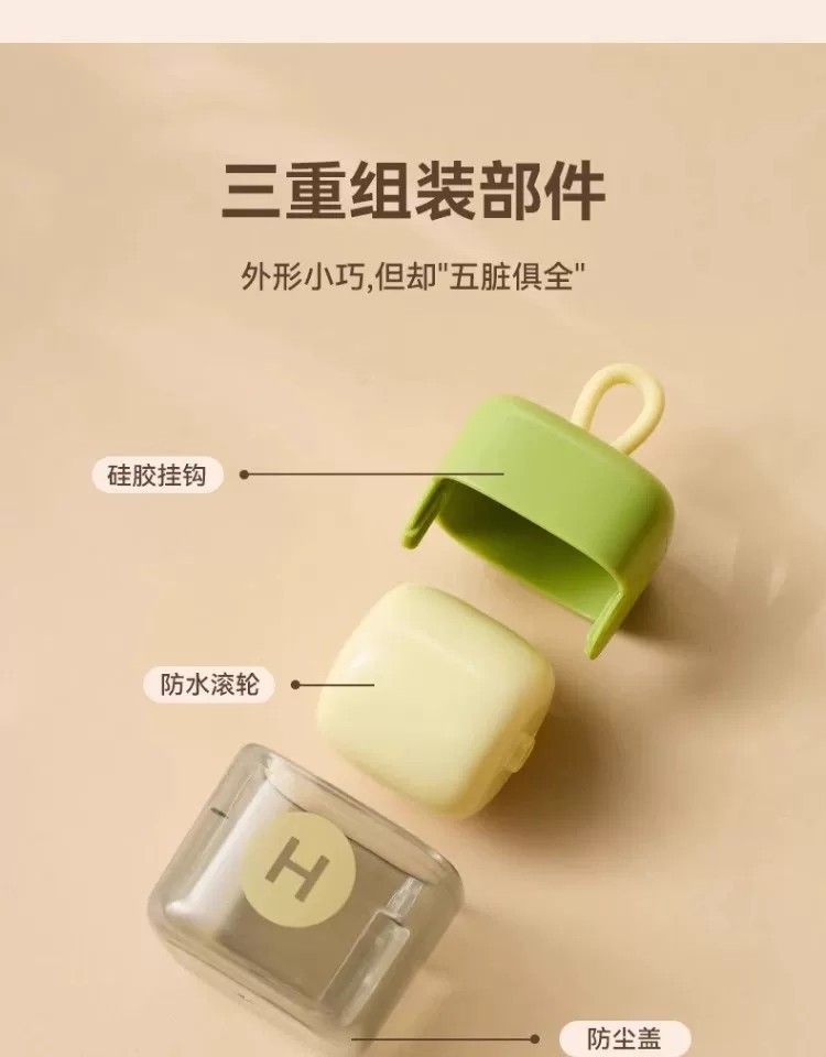 Washable lint roller, portable, heavy-duty pet hair