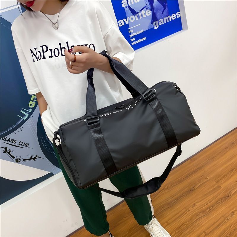 Sports backpack waterproof with dry-wet separation compartment