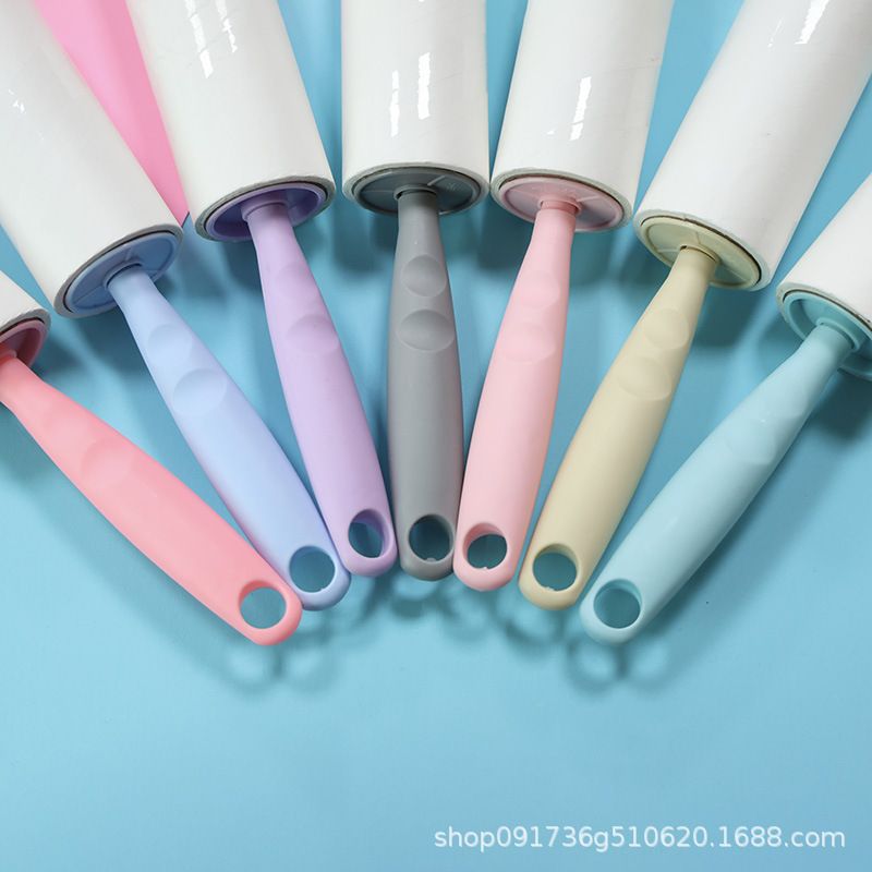 Portable tear-off lint roller