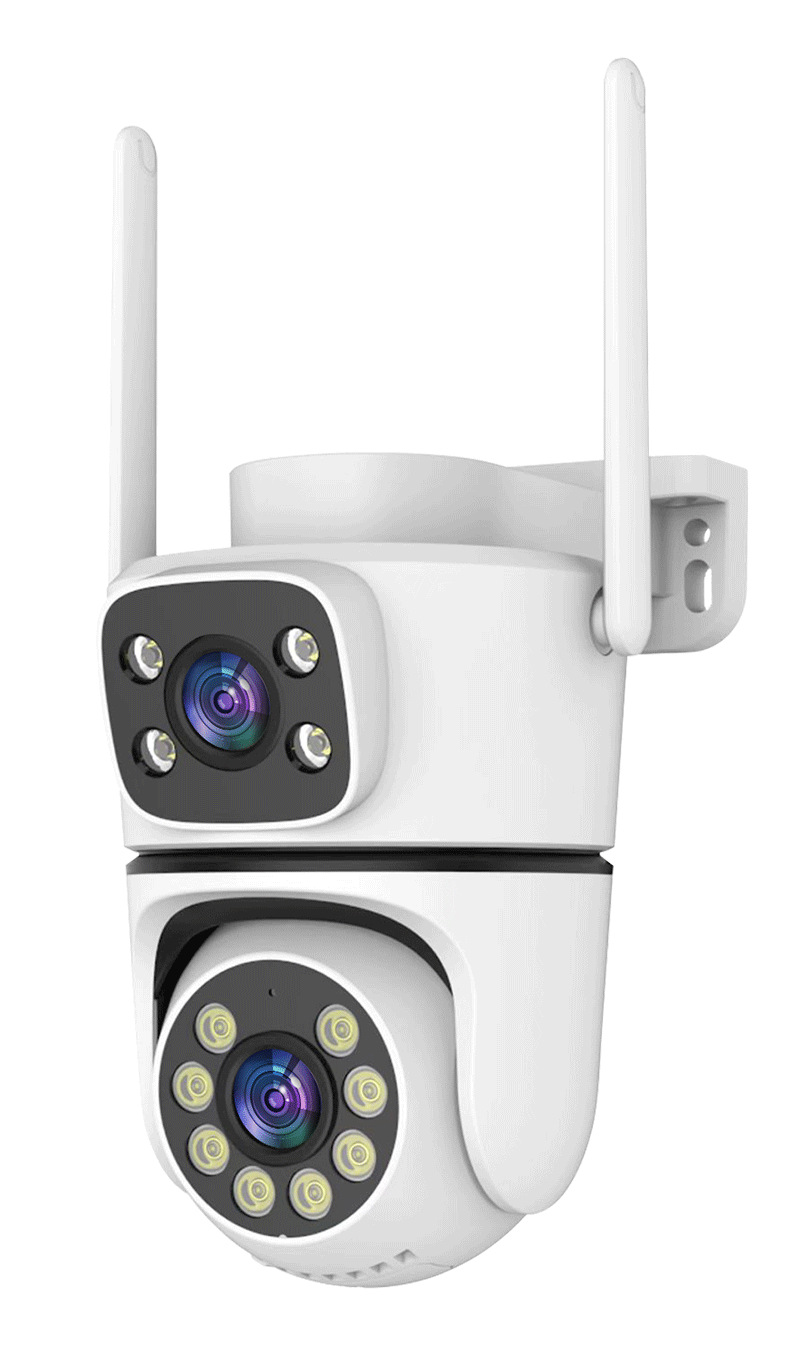 Tuya 5G intelligente WLAN Überwachungskamera POE Dual-Kamera